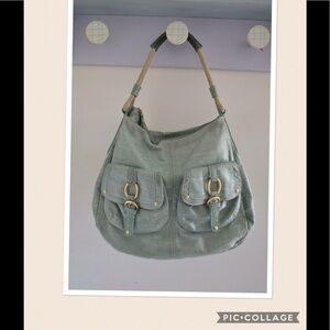 Sigrid Olsen leather hobo bag